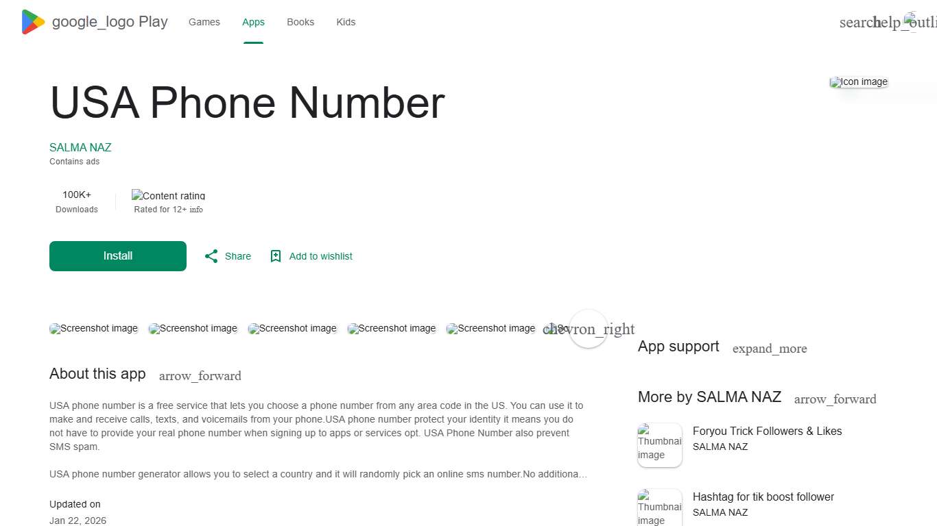 USA Phone Number - Apps on Google Play